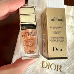 NIB Dior Prestige La Micro-Huile de Rose Activated Serum 5ml mini
